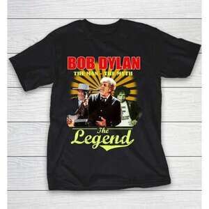 Bob Dylan The Man The Myth The Legend T Shirt Merch Music Singer 1 Shirt